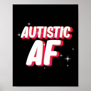 Poster Af. autista - Consciência do autismo
