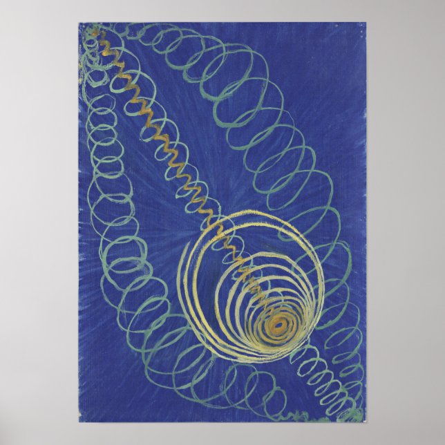 Poster Af Klint - Caos Primordial 1906 (Frente)