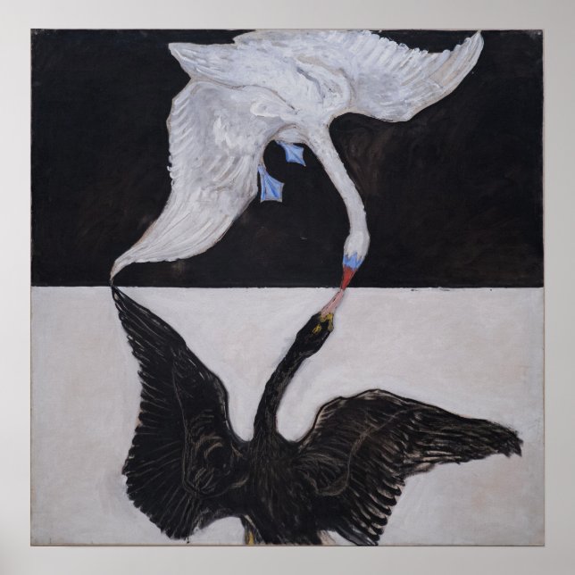 Poster Af Klint - O Cisne (Frente)
