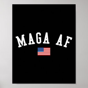 Poster Af Shirt Trump 2024 Republicano Retome América 2