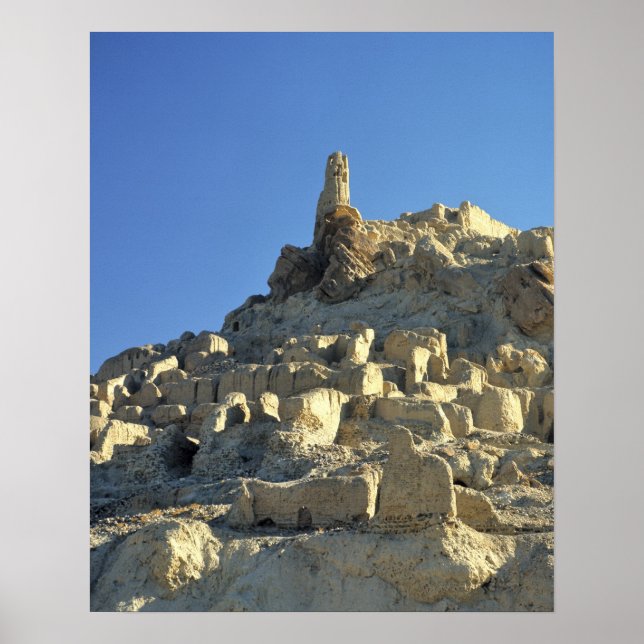 Pôster Afeganistão, Vale Bamian. A lenda diz que (Frente)