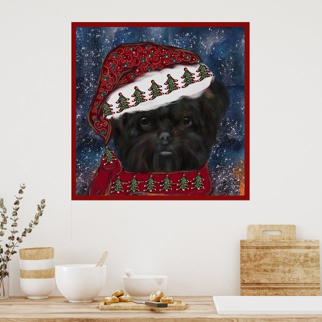 Poster Affenpinscher (Cozinha)