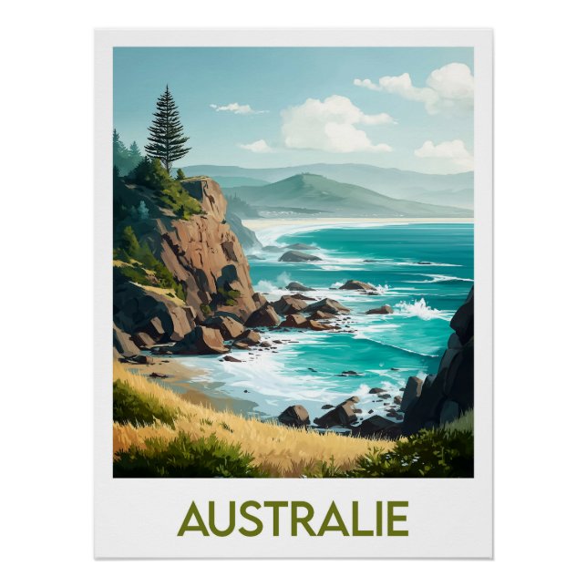 Pôster Affiche Australie (Frente)
