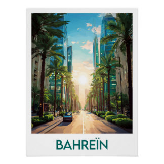 Pôster Affiche Bahreïn