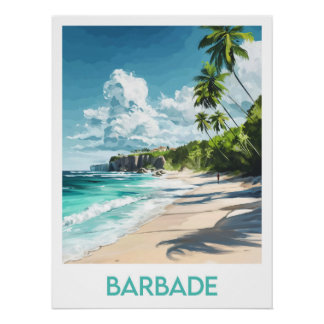Pôster Affiche Barbade