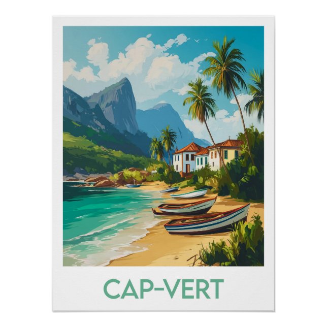 Pôster Affiche Cap-Vert (Frente)