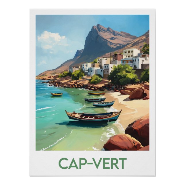 Pôster Affiche Cap-Vert (Frente)
