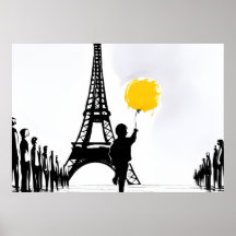 Affiche d'art urbain contemporain 