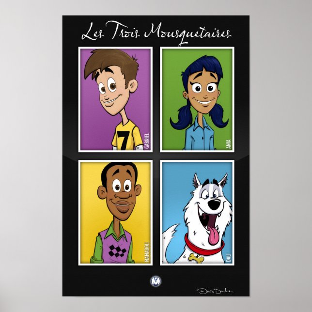 Pôster Affiche de grandeur moyenne (Frente)