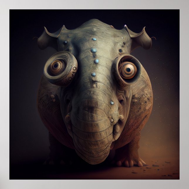 Poster Affiche Elephan (Frente)