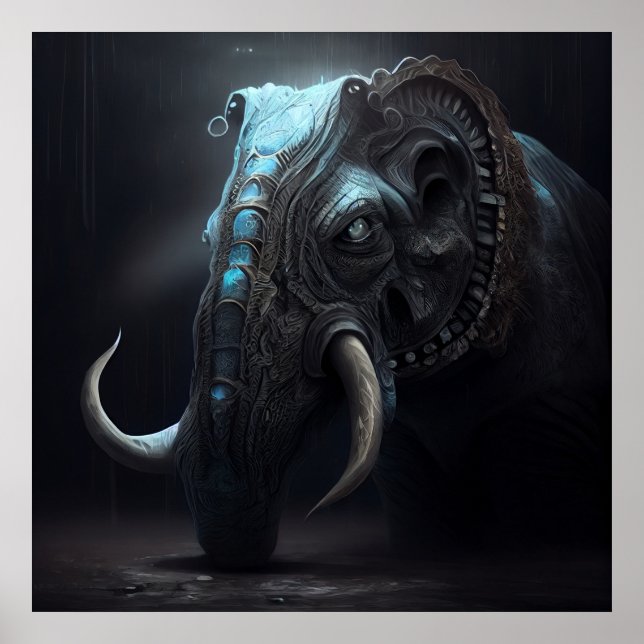 Poster Affiche Elephan (Frente)