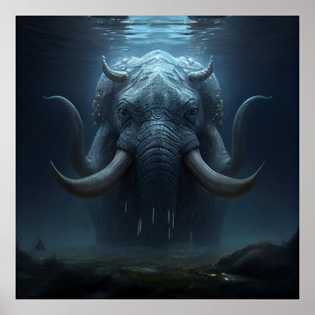 Poster Affiche Elephan (Frente)