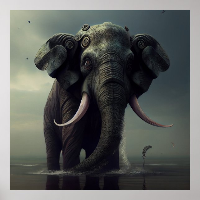 Poster Affiche Elephan (Frente)