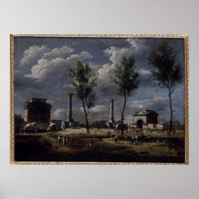 Poster Affiche La barrière du Trône (Frente)