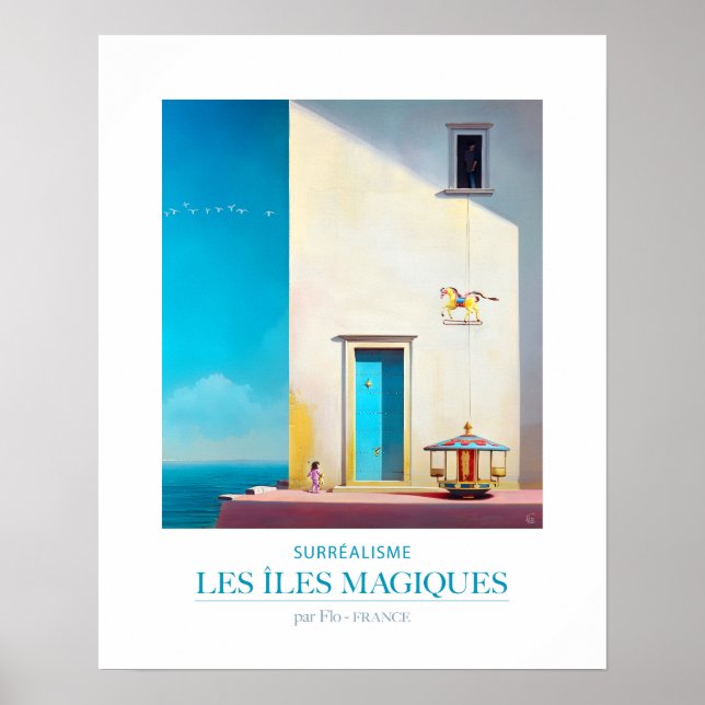 Poster Affiche Les îles magiques-DK835 (Frente)