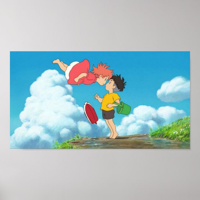 Poster Affiche Ponyo (Frente)