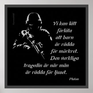 Poster Affisch — Ljusskygg