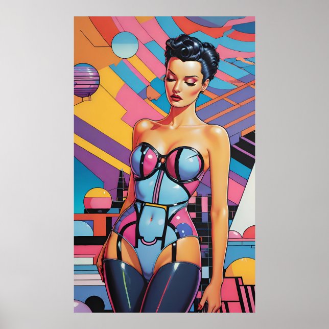 Poster Affluenza - Ken Gage Art (Frente)