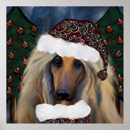 POSTER AFGHAN HOUND