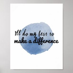 Poster afirmações motivacionais para autoapreciação
