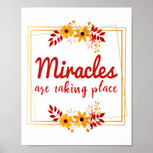 Poster afirmações vívidas positivas para o sucesso e o am