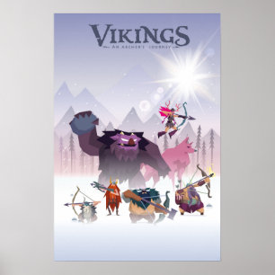 Poster afixar Vikings archer