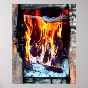 Poster Aflame