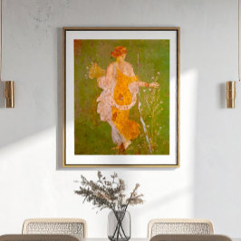 Poster Afresco de Flora na Villa de Ariadne, Pompeia