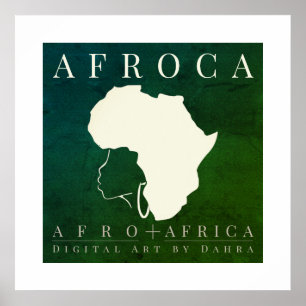 POSTER ÁFRICA AFRO