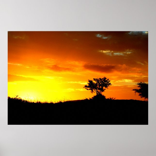 Poster África dorme (Frente)