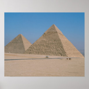 Pôster África - Egito - Cairo - Pirâmides Excelentes de G