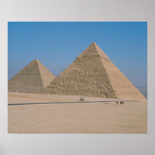 Pôster África - Egito - Cairo - Pirâmides Excelentes de G (Frente)