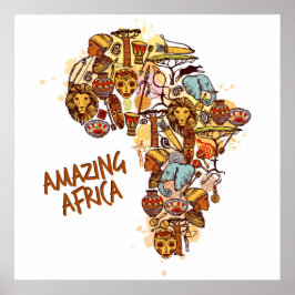 Poster África incrível