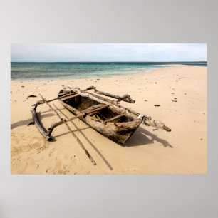 Pôster Africa, Mozambique, Mogundula Island
