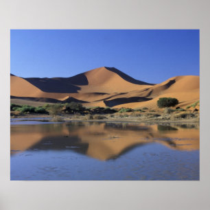 Pôster África, Namíbia, Parque Nacional do Namibe, Sossus
