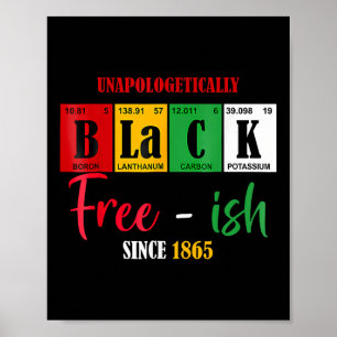 Poster África Negra Indesculpavelmente Livre Desde 1865