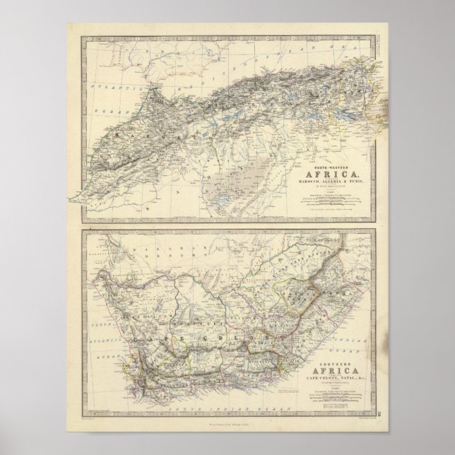 Pôster África, NW, S (Frente)