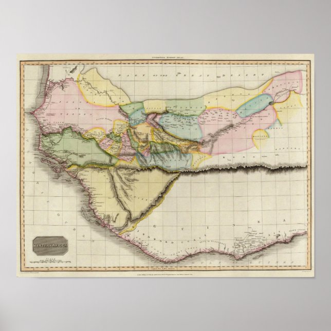 Pôster África Ocidental (Frente)