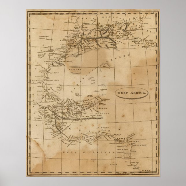 Pôster África Ocidental 2 (Frente)