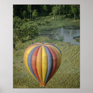 Poster África, Quênia, Reserva Nacional Masai Mara, 3