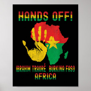 Poster Africa Resistance Thomas Sankara Burkina Faso Ibra