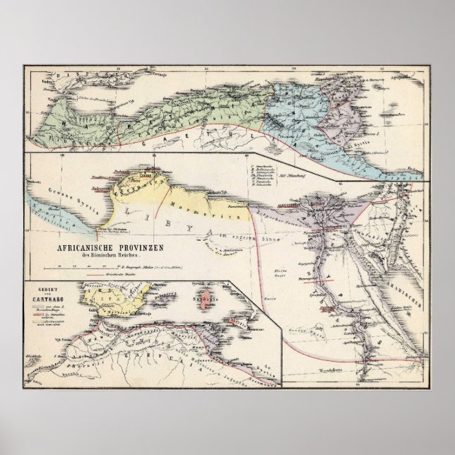 Poster África romana (Frente)