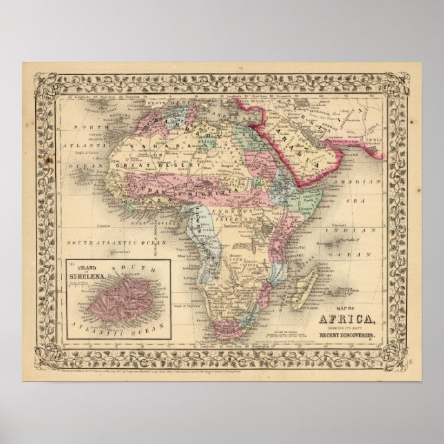 Pôster África Rua Helena (Frente)