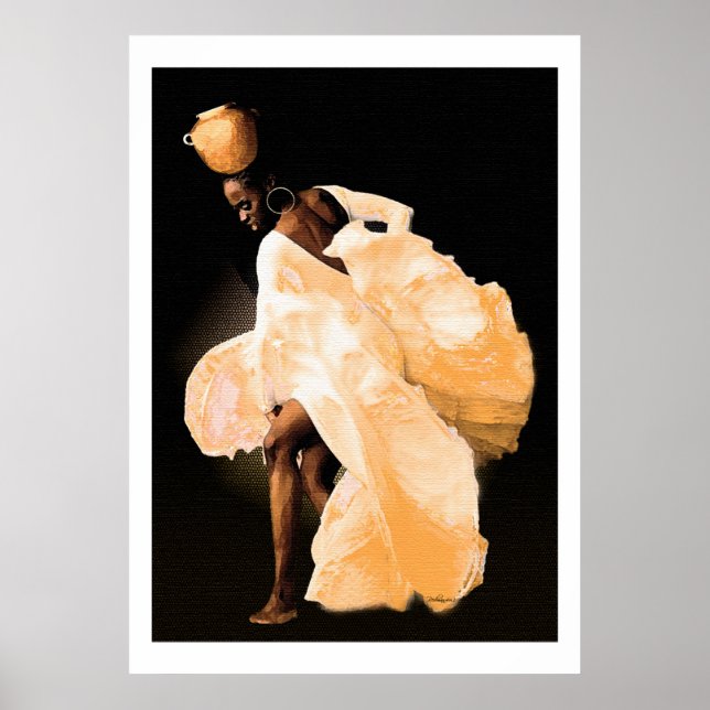 Poster African Folk Dance (Frente)