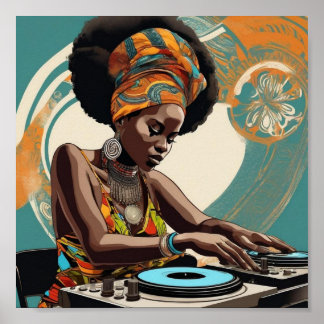 Poster afrika bambaataa