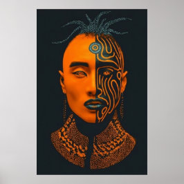 Poster Afro-futurista 2