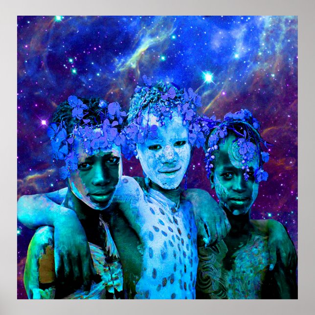 Pôster Afro Star Brothers (Frente)