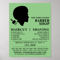 Afro Style, publicidade masculina de barbeiros