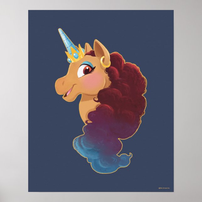 Poster Afro Unicorn | Divine o Unicórnio (Frente)