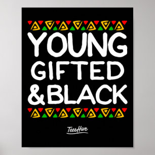 Poster Afrocêntrico Afro-Americano Preso E Negro